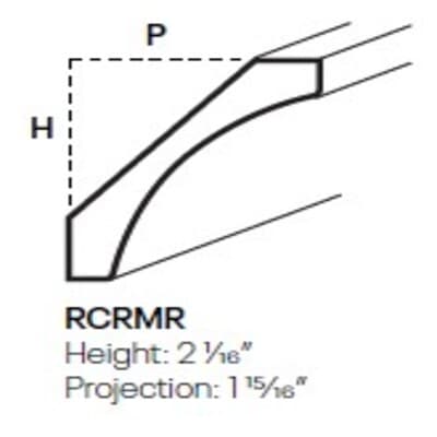 Highland Plus CNC 101 H Sleek White-RCRMR