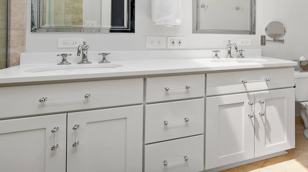 Shaker Designer White Slab