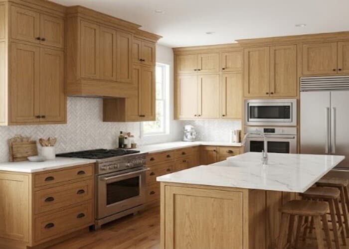Inset Hazelnut Oak