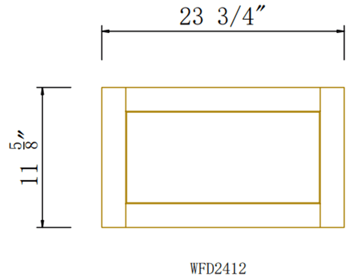Shaker Charcoal Black - WFD2412